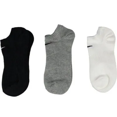 Шкарпетки Nike Lightweight No-Show 3-pack 34-38 black/gray/white SX4705-901 - 3 - Robinzon.ua