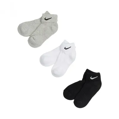 Носки Nike Value Cush Ankle 3-pack 34-38 black/gray/white SX4926-901 - 2 - Robinzon.ua