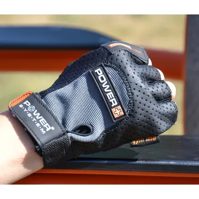 Перчатки для фитнеса и тяжелой атлетики Power System PS-2500 Power Plus Black/Grey S - 3 Перчатки для фитнеса и тяжелой атлетики Power System PS-2500 Power Plus Black/Grey S - 3 - Robinzon.ua