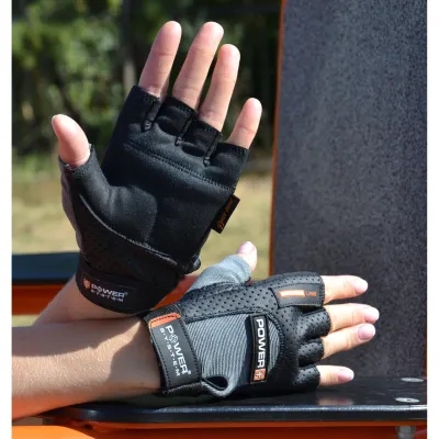 Перчатки для фитнеса и тяжелой атлетики Power System PS-2500 Power Plus Black/Grey S - 5 Перчатки для фитнеса и тяжелой атлетики Power System PS-2500 Power Plus Black/Grey S - 5 - Robinzon.ua