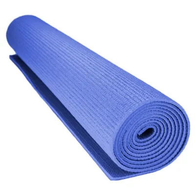 Коврик для йоги и фитнеса Power System PS-4014 PVC Fitness-Yoga Mat Blue (173x61x0.6) - 1 - Robinzon.ua