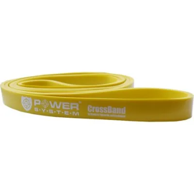 Эспандер петля (резинка для фитнеса и кроссфита) Power System PS-4051 CrossFit Level 1 Yellow (опира 4-25 кг) - 3 Эспандер петля (резинка для фитнеса и кроссфита) Power System PS-4051 CrossFit Level 1 Yellow (опира 4-25 кг) - 3 - Robinzon.ua