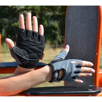 Рукавички для фітнесу та важкої атлетики Power System PS-2250 Pro Grip Grey M - 6 - Robinzon.ua