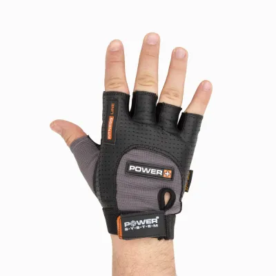 Рукавички для фітнесу і важкої атлетики Power System PS-2500 Power Plus Black/Grey M - 2 Рукавички для фітнесу і важкої атлетики Power System PS-2500 Power Plus Black/Grey M - 2 - Robinzon.ua