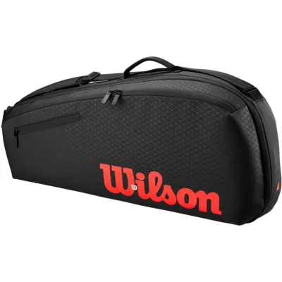 Чохол тенісний Wilson CLASH V3 3PK RACQUET BAG BLACK/INFRARED WR8038001001 - 1 - Robinzon.ua
