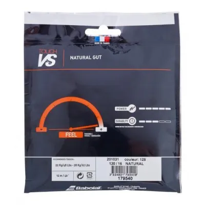 Струна Babolat TOUCH VS 12M (Комплект,12 метров) 1.25 natural 201031-128 - 1 Струна Babolat TOUCH VS 12M (Комплект,12 метров) 1.25 natural 201031-128 - 1 - Robinzon.ua