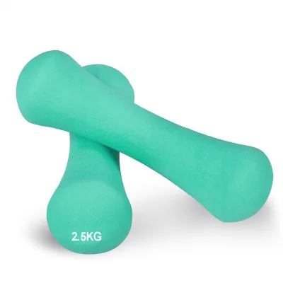 Гантелі неопренові PowerPlay 4126 Spartacus 2*2,5 кг. Мятні (пара - 2шт.) - 1 - Robinzon.ua