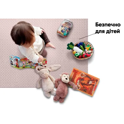 Татамі мат EasyFit 8 шт (30х30х1 см) хвіст ластівки бежевий - 5 Татамі мат EasyFit 8 шт (30х30х1 см) хвіст ластівки бежевий - 5 - Robinzon.ua