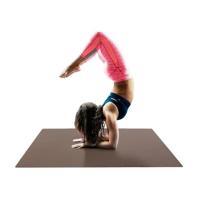 Татамі мат EasyFit 8 шт (30х30х1 см) хвіст ластівки коричневий - 4 Татамі мат EasyFit 8 шт (30х30х1 см) хвіст ластівки коричневий - 4 - Robinzon.ua