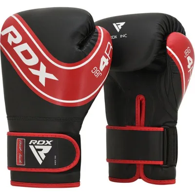 Боксерские перчатки RDX 4B Robo Kids Red/Black 6 унций (капа в комплекте) - 1 Боксерские перчатки RDX 4B Robo Kids Red/Black 6 унций (капа в комплекте) - 1 - Robinzon.ua