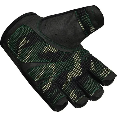 Перчатки для фитнеса RDX T2 Half Army Green S - 3 Перчатки для фитнеса RDX T2 Half Army Green S - 3 - Robinzon.ua