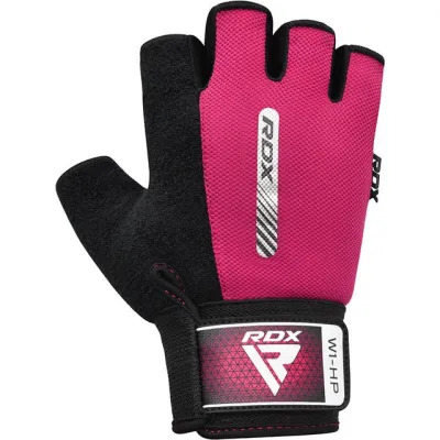 Рукавички для фітнесу RDX W1 Half Pink M - 1 Рукавички для фітнесу RDX W1 Half Pink M - 1 - Robinzon.ua