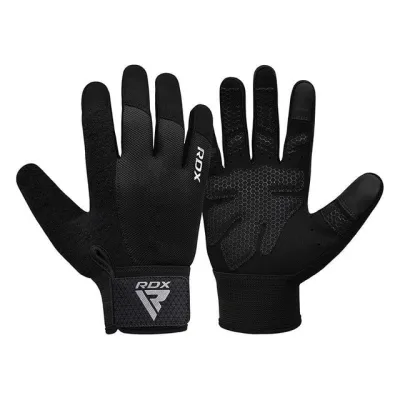 Перчатки для фитнеса RDX W1 Full Finger Plus Black L - 4 Перчатки для фитнеса RDX W1 Full Finger Plus Black L - 4 - Robinzon.ua