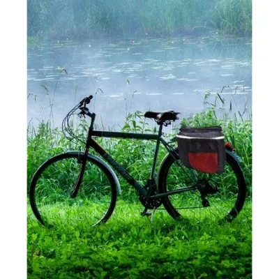 Велосипедна сумка на багажник 28L Retoo чорний - 6 - Robinzon.ua