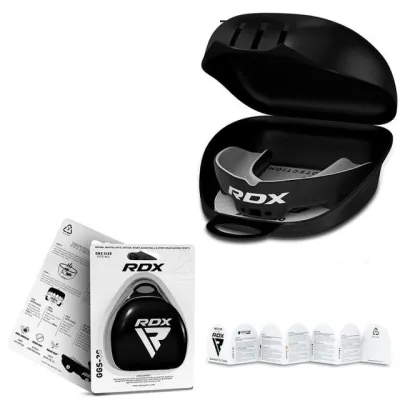 Капа RDX 3w доросла (вік 12+) Black/White - 2 Капа RDX 3w доросла (вік 12+) Black/White - 2 - Robinzon.ua