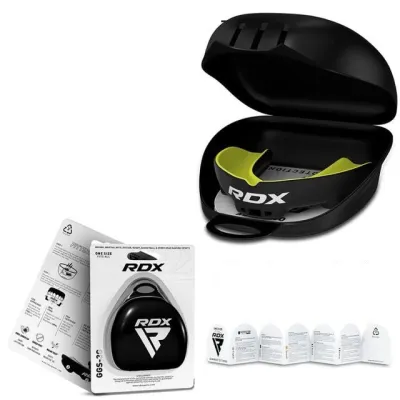 Капа RDX 3w взрослая (вик 12+) Black/Green - 2 Капа RDX 3w взрослая (вик 12+) Black/Green - 2 - Robinzon.ua