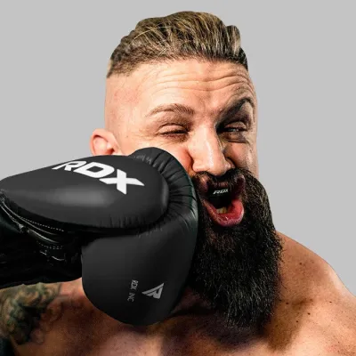 Капа RDX 3w доросла (вік 12+) Black/Blue - 3 - Robinzon.ua