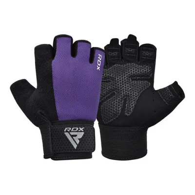 Перчатки для фитнеса RDX W1 Half Purple Plus S - 3 Перчатки для фитнеса RDX W1 Half Purple Plus S - 3 - Robinzon.ua