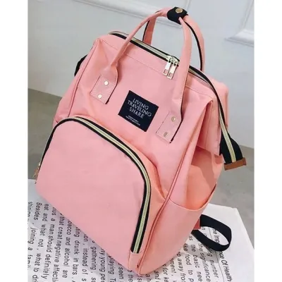 Рюкзак-сумка для мами 12L Living Traveling Share рожевий - 1 Рюкзак-сумка для мами 12L Living Traveling Share рожевий - 1 - Robinzon.ua