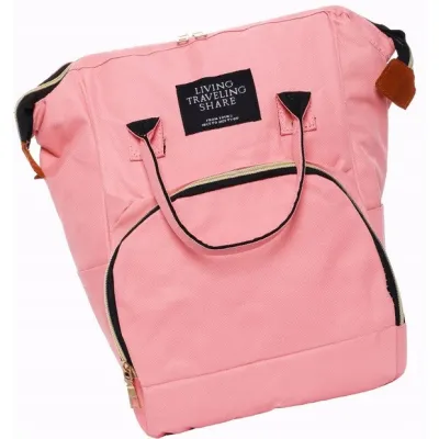 Рюкзак-сумка для мами 12L Living Traveling Share рожевий - 2 Рюкзак-сумка для мами 12L Living Traveling Share рожевий - 2 - Robinzon.ua