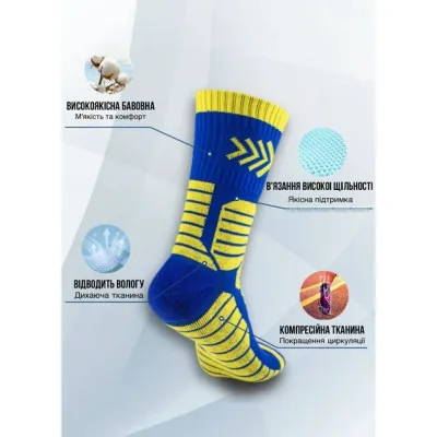 Мужские носки компрессионные SPI Eco Compression 41-45 blue 4562 by - 1 Мужские носки компрессионные SPI Eco Compression 41-45 blue 4562 by - 1 - Robinzon.ua