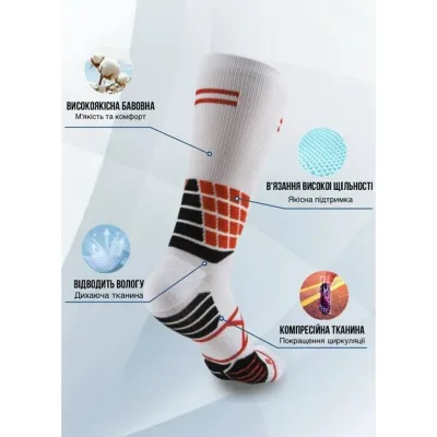 Чоловічі шкарпетки компресійні SPI Eco Compression 41-45 yellow 4562 yel - 1 Чоловічі шкарпетки компресійні SPI Eco Compression 41-45 yellow 4562 yel - 1 - Robinzon.ua