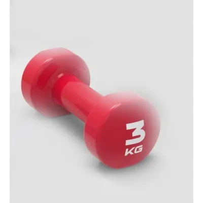 Гантель вінілова LivePro STUDIO DUMBBELL червона 3кг LP8076-3 ( 1шт) - 1 - Robinzon.ua