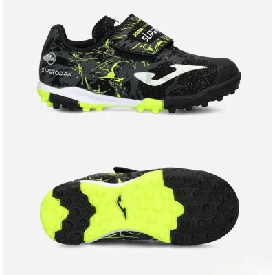 Сороконіжки Joma SUPER COPA чорний, салатовий Діт 31 SCJW2401TFV 31 - 1 - Robinzon.ua