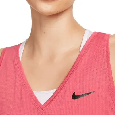 Женская майка Nike Court Victory Flouncy tank coral (XS) CV4784-894 - 2 - Robinzon.ua