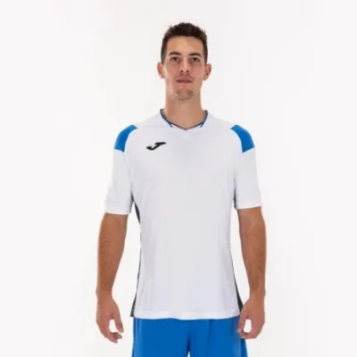 Футболка чоловіча  Joma crew III white/blue (M) 101269.207-M - 1 - Robinzon.ua