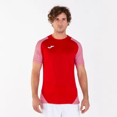 Футболка Joma ESSENTIAL II T-SHIRT RED-WHITE S/S червоний XS 101508.602 XS - 2 - Robinzon.ua