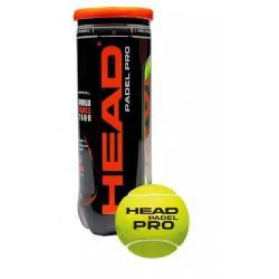 М'ячі для падел тенісу Head Padel pro 3B Жовтий (575613) - 1 - Robinzon.ua