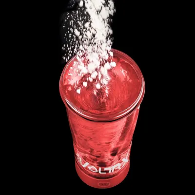 Шейкер спортивний електричний&nbsp;VOLTRX&nbsp;VortexBoost 600 мл.&nbsp;Tritan Red - 2 - Robinzon.ua