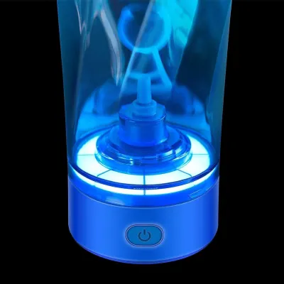 Шейкер спортивный электрический&nbsp;VOLTRX&nbsp;VortexBoost 600 мл.&nbsp;Tritan Blue - 1 - Robinzon.ua