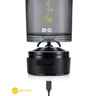 Шейкер спортивный электрический&nbsp;VOLTRX&nbsp;Gallium 600 мл.&nbsp;Tritan Yellow - 6 - Robinzon.ua