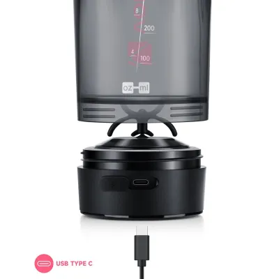 Шейкер спортивный электрический&nbsp;VOLTRX&nbsp;Gallium 600 мл.&nbsp;Tritan Pink - 6 - Robinzon.ua