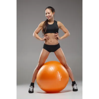 М'яч для фітнесу (фітбол) Power System PS-4018 &Oslash;85 cm PRO Gymball Orange - 4 - Robinzon.ua