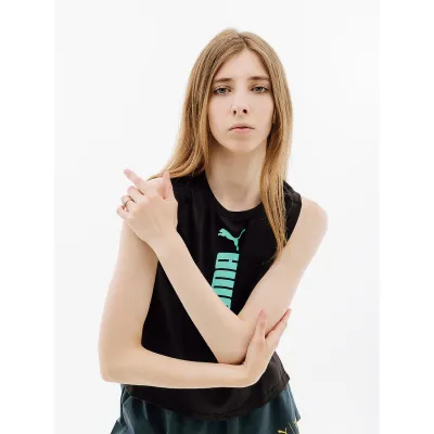 Жіноча Майка Puma Fit Tri-blend Tank Чорний  XS (7d52308051 XS) - 3 - Robinzon.ua