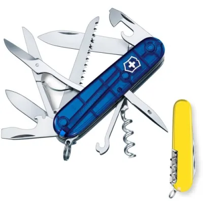 Складаний ніж Victorinox HUNTSMAN UKRAINE 13713.T2.8 - 4 Складаний ніж Victorinox HUNTSMAN UKRAINE 13713.T2.8 - 4 - Robinzon.ua