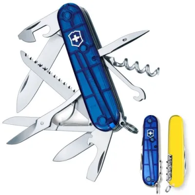 Складаний ніж Victorinox HUNTSMAN UKRAINE 13713.T2.8 - 5 Складаний ніж Victorinox HUNTSMAN UKRAINE 13713.T2.8 - 5 - Robinzon.ua