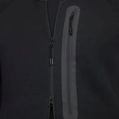 Чоловіча Кофта Nike M NK TCH FLC N98 JKT Чорний 2XL (7dFB8008-010 2XL) - 3 - Robinzon.ua