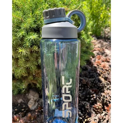 Пляшка для води CASNO 1000 мл KXN-1236 Блакитна - 6 Пляшка для води CASNO 1000 мл KXN-1236 Блакитна - 6 - Robinzon.ua