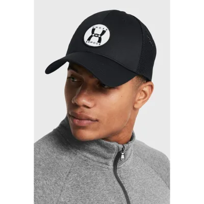 Чоловіча Кепка UA M Blitzing Trucker Чорний One Size (1383441-001) - 2 Чоловіча Кепка UA M Blitzing Trucker Чорний One Size (1383441-001) - 2 - Robinzon.ua