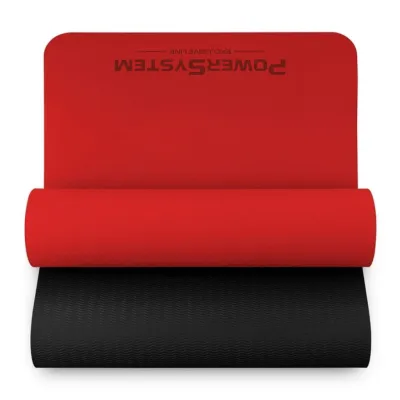 Коврик для йоги и фитнеса Power System Yoga Mat Premium PS-4060 Red - 1 Коврик для йоги и фитнеса Power System Yoga Mat Premium PS-4060 Red - 1 - Robinzon.ua