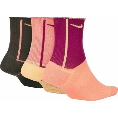 Носки Nike Everyday Plus Lightweight Ankle 3-pack 34-38 black/pink/yellow CK6021-903 - 1 - Robinzon.ua