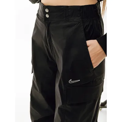Жіночі Штани Nike W WVN OS PANT HR SW Чорний S (7dFV4969-010 S) - 2 - Robinzon.ua