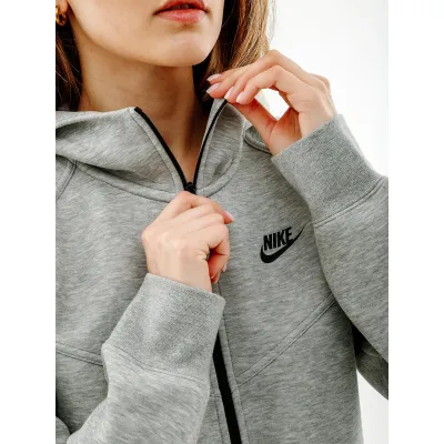Женская Толстовка Nike NS TCH FLC WR FZ HD Серый L (7dFB8338-063 L) - 3 Женская Толстовка Nike NS TCH FLC WR FZ HD Серый L (7dFB8338-063 L) - 3 - Robinzon.ua