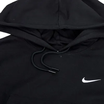 Жіноча Толстовка Nike W NSW JRSY OS PO HOODIE Чорний M (7dDM6417-010 M) - 2 - Robinzon.ua