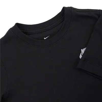 Дитяча Футболка Nike B NSW TEE EMB FUTURA Чорний XS (AR5254-010 XS) - 2 - Robinzon.ua