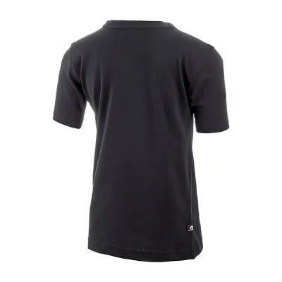 Дитяча Футболка New Balance Essentials Reimagined Graphic Чорний S (YT31517BK) - 1 - Robinzon.ua